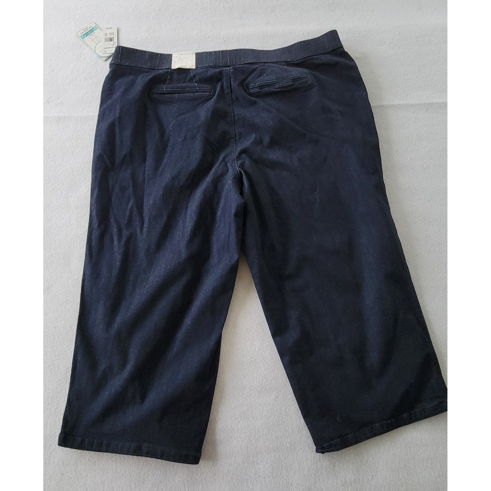 Intro‎ Love the Fit Jeans (Capris)Color Darkw Size 22W (3)